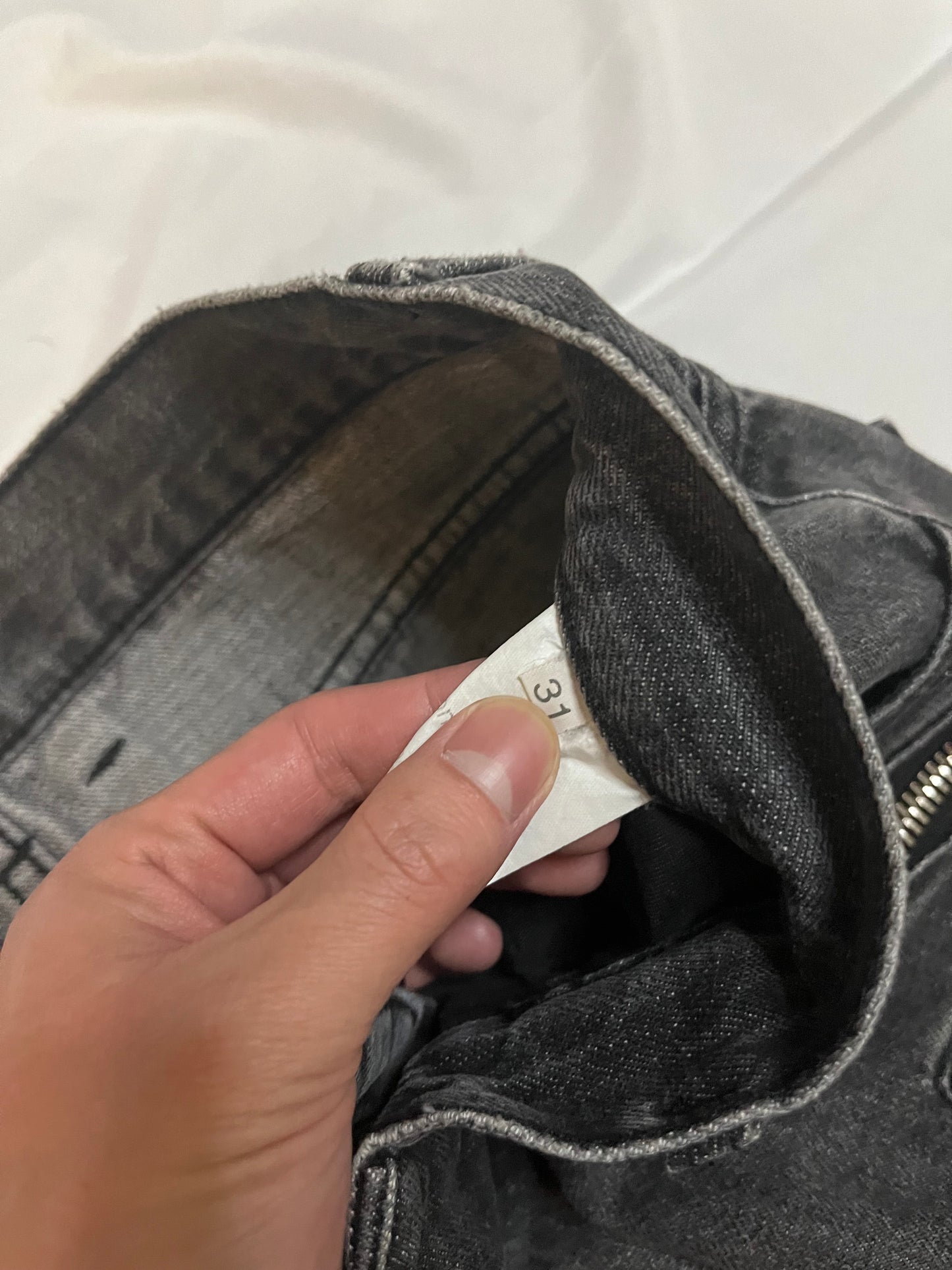 Balmain 2010 6-zip Biker Denim