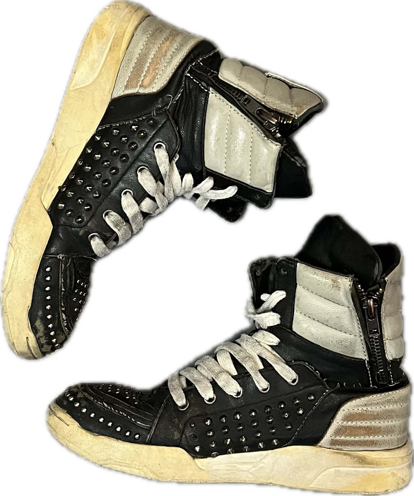 Diet Butcher Slim Skin Studded High Tops
