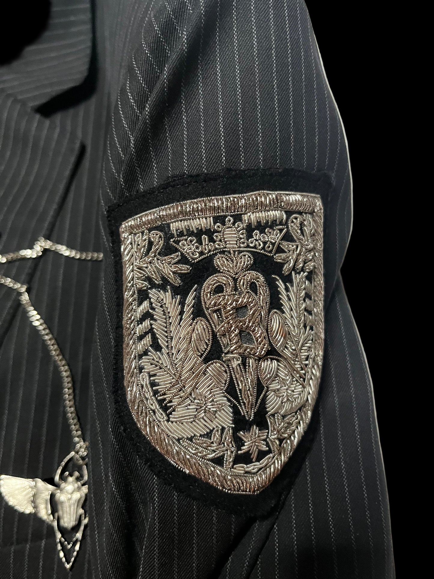 Balmain SS10 Chain Emblem Blazer