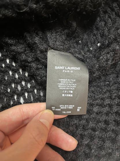Saint Laurent Paris FW15 Mohair Punk Knit
