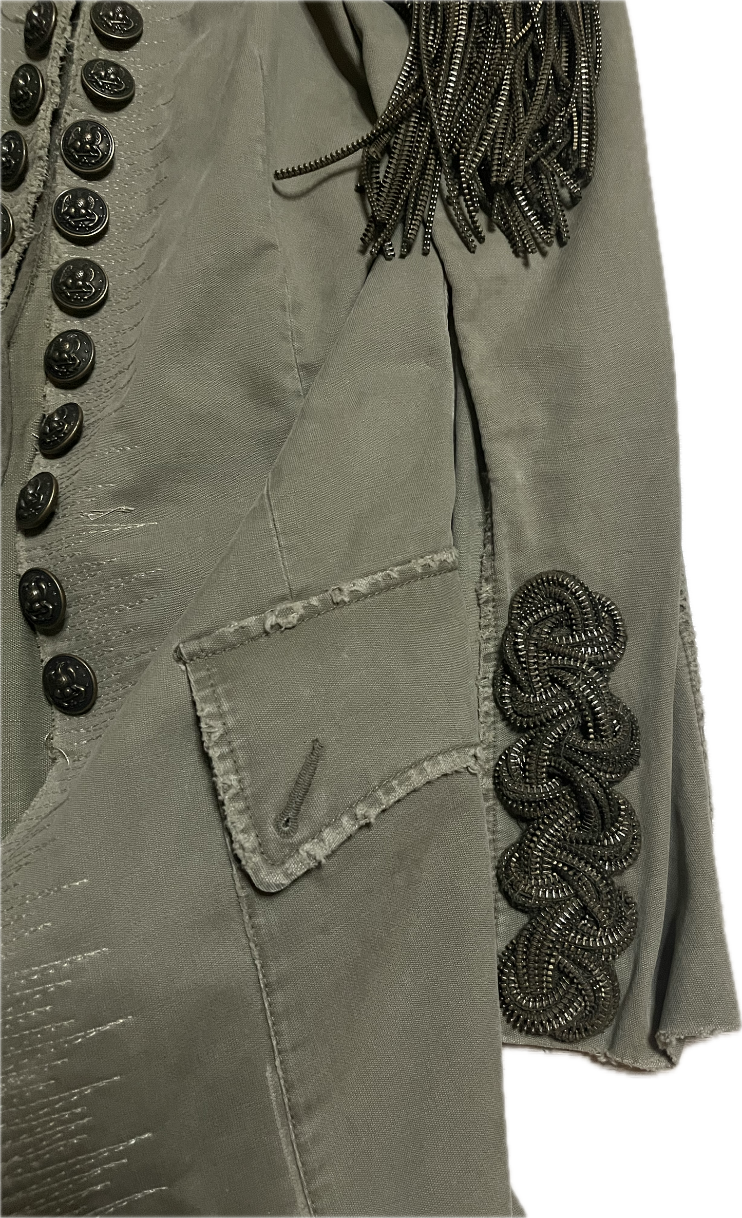 Balmain SS10 Military Coat