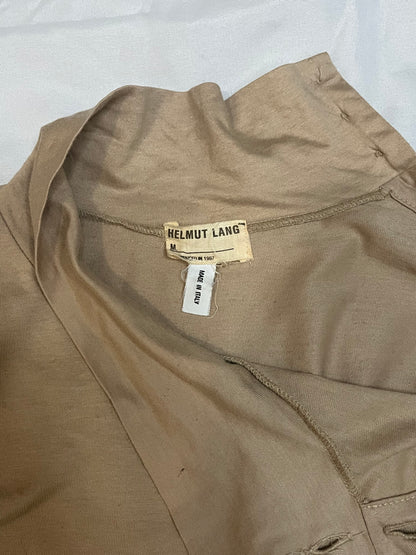 Helmut Lang AW97 Elbow Slit Button Neck Longsleeve