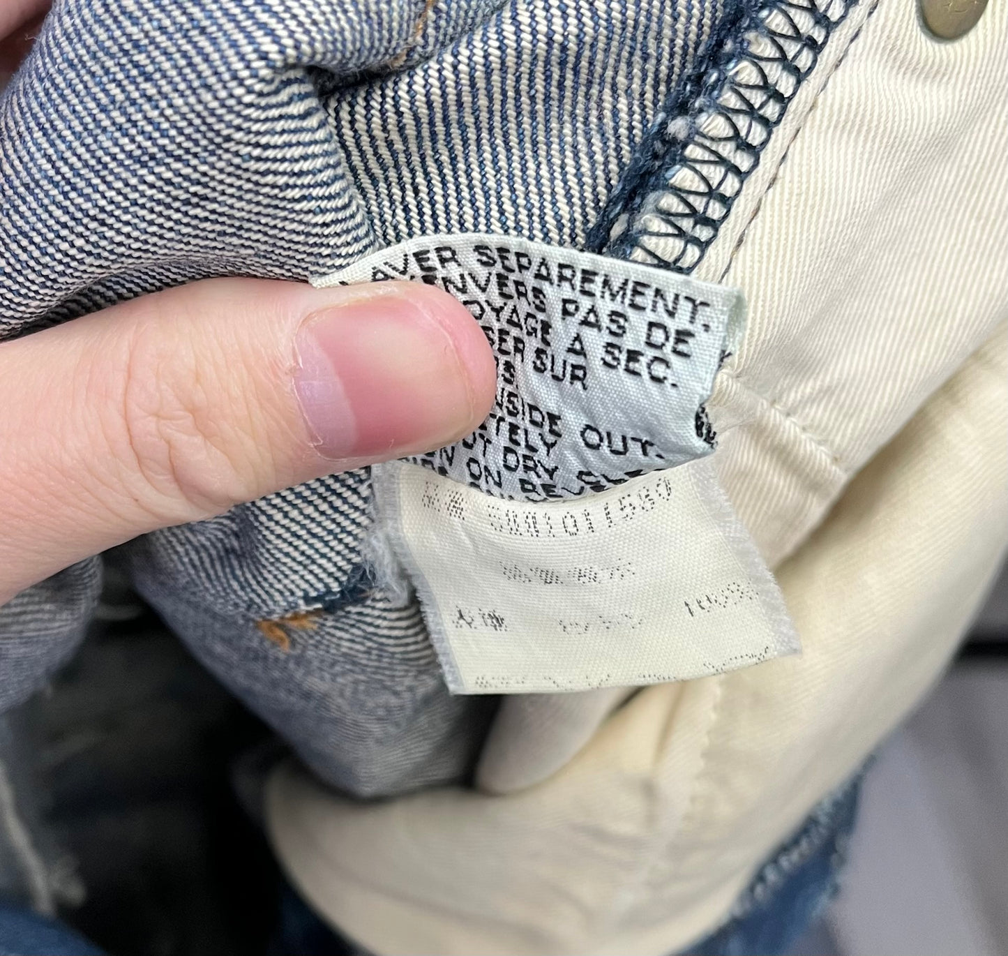 Dior Homme AW05 “In The Morning” Waxed Denim