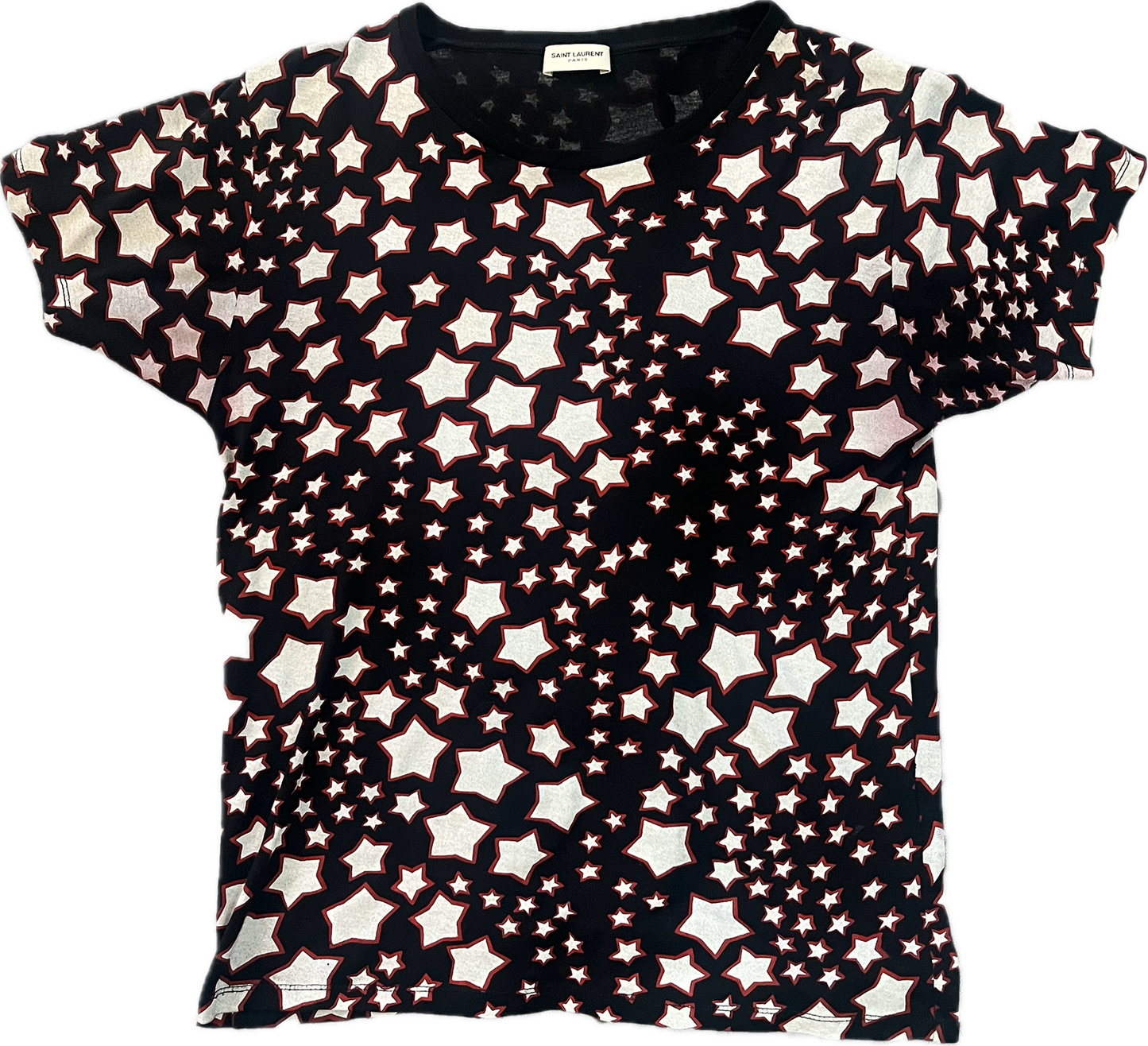 Saint Laurent Paris SS15 Psych Rock Star Tee