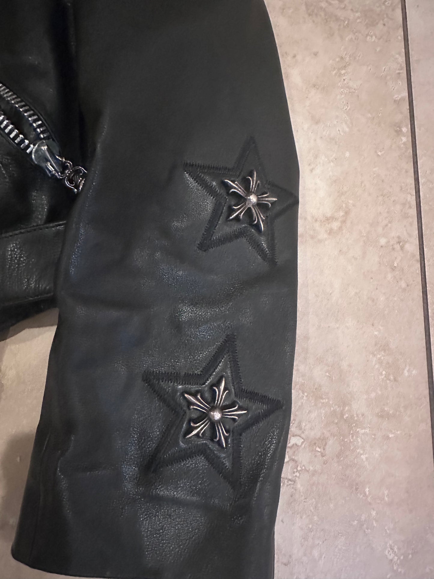 Chrome Hearts Custom Order JJ Dean Leather Jacket