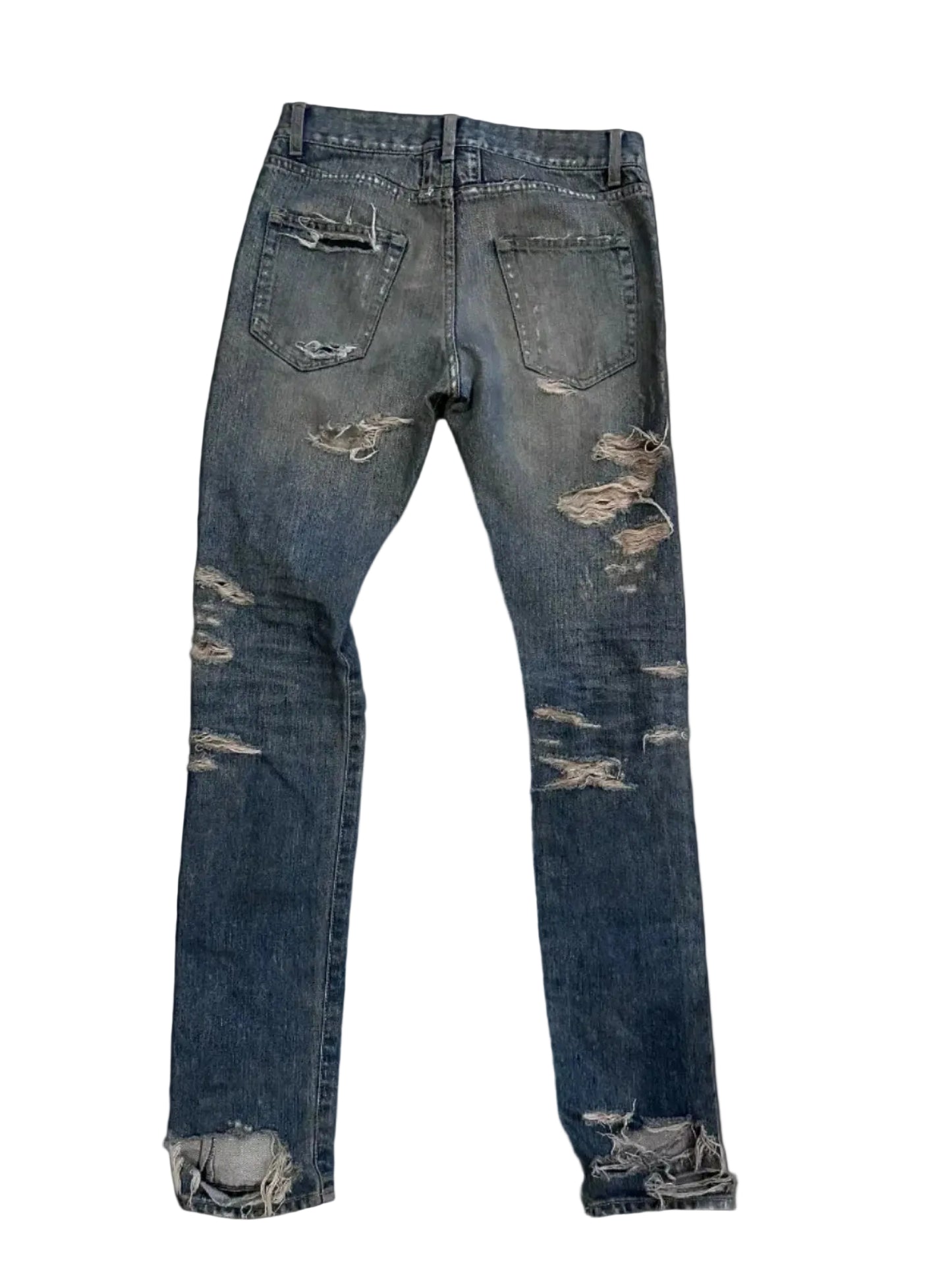 Saint Laurent Paris FW13 Runway “Big Crash” Denim