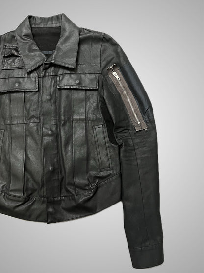 Rick Owens SS03 Suckerball Waxed Denim Jacket