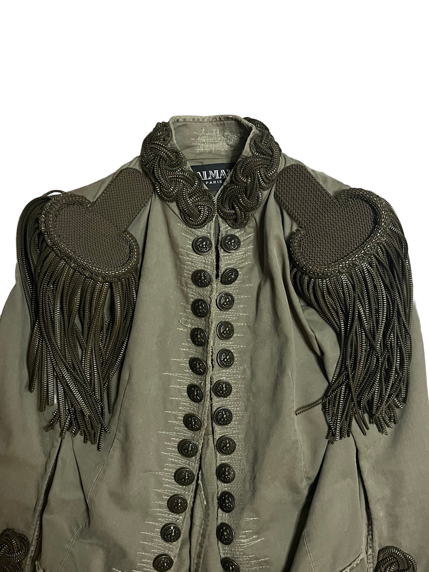 Balmain SS10 Military Coat