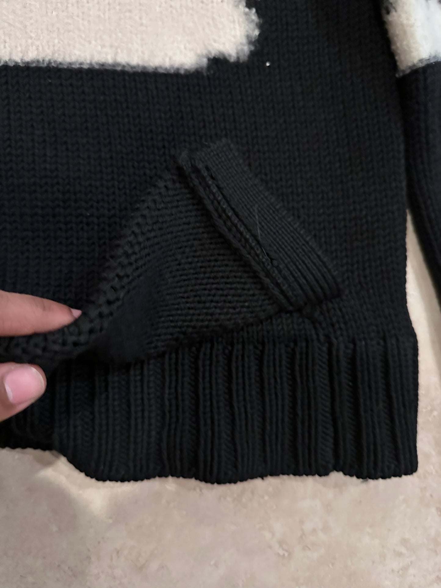 Yves Saint Laurent FW12 Razorblade Sweater
