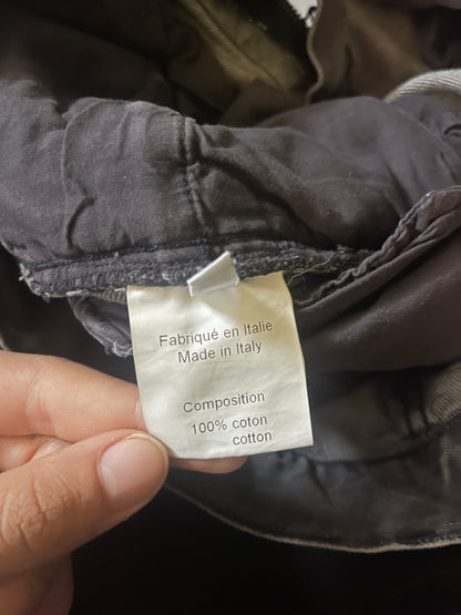 Balmain 8-Zip Moto Denim