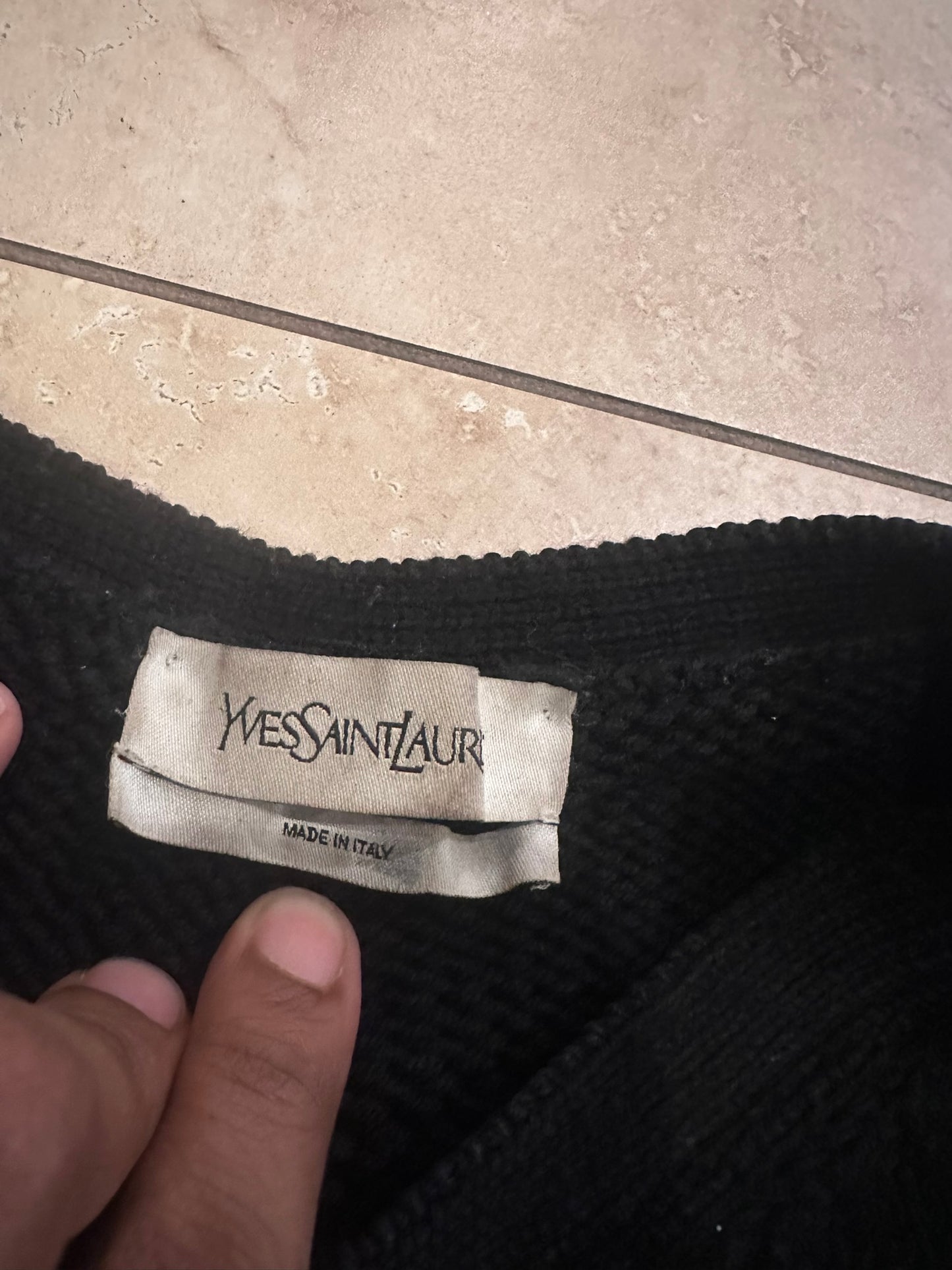 Yves Saint Laurent FW12 Razorblade Sweater