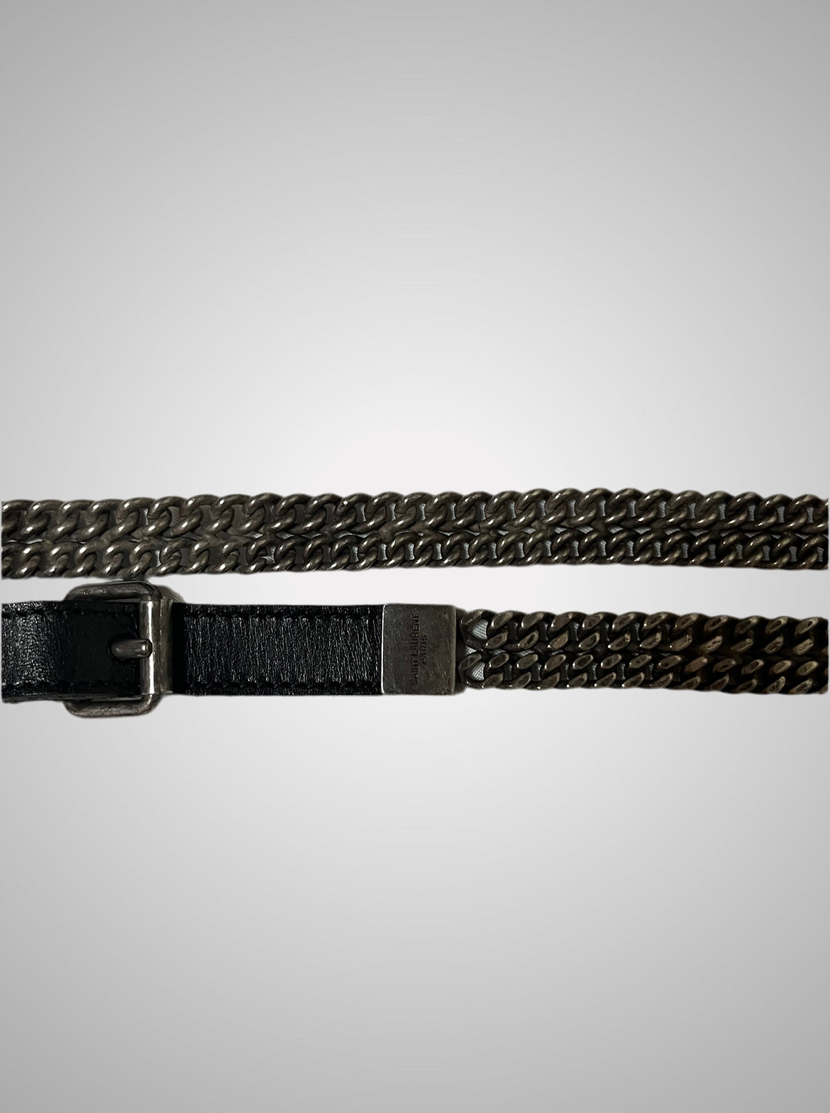 Saint Laurent Paris SS13 Chain Link Belt