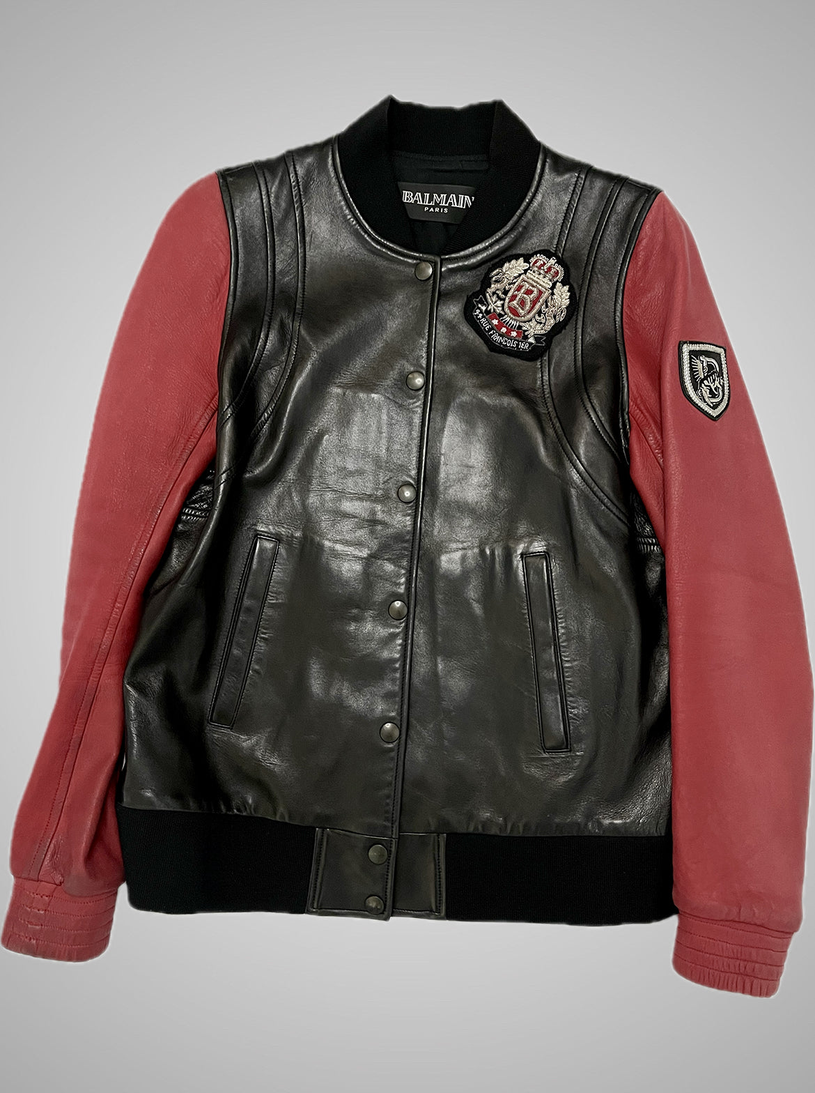 Balmain SS11 Teddy Leather Jacket