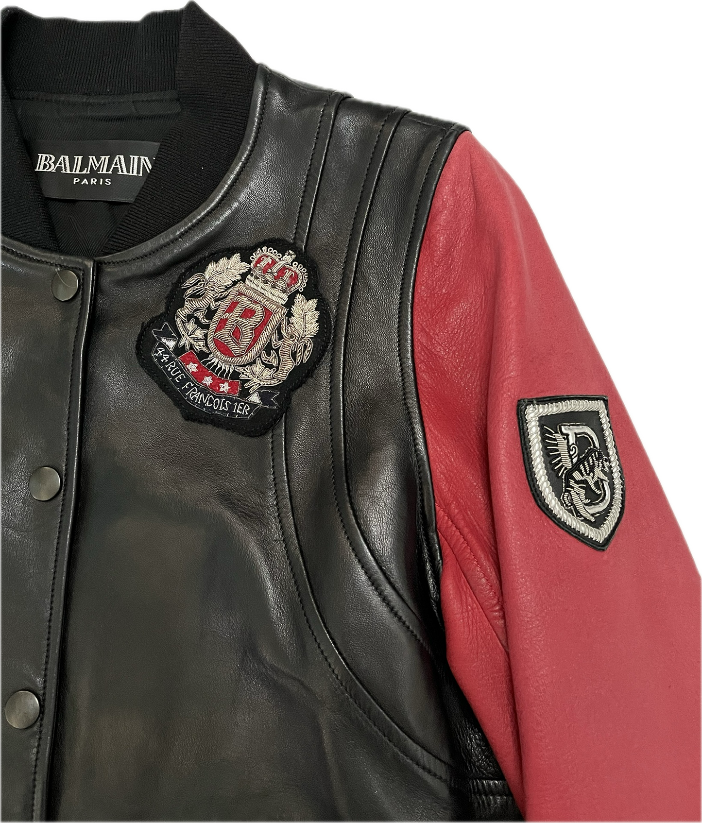 Balmain SS11 Teddy Leather Jacket