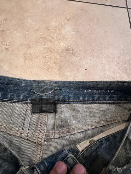 Saint Laurent Paris FW13 Runway “Big Crash” Denim