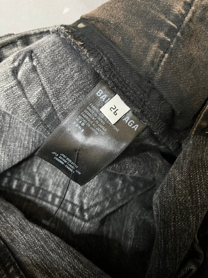 Balenciaga 2019 Lowrise Skinny Bootcut Flare Denim