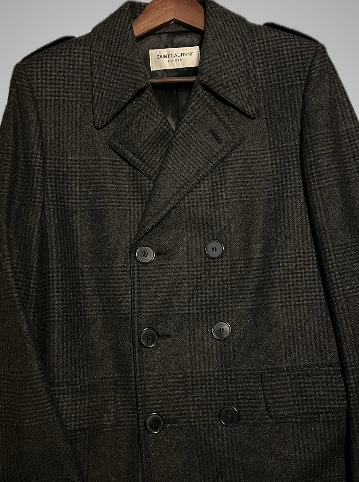 Saint Laurent Paris FW15 Coat