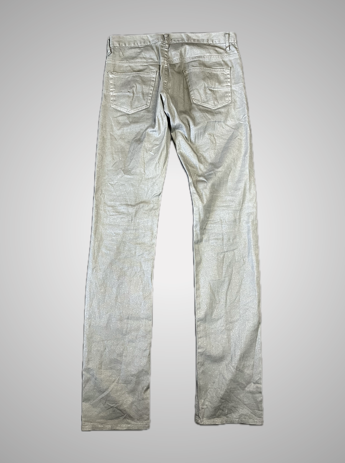 Dior Homme SS06 Glitter Silver Denim