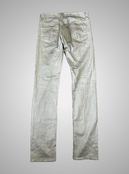 Dior Homme SS06 Glitter Silver Denim