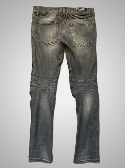Balmain SS11 Motorcycle Jeans