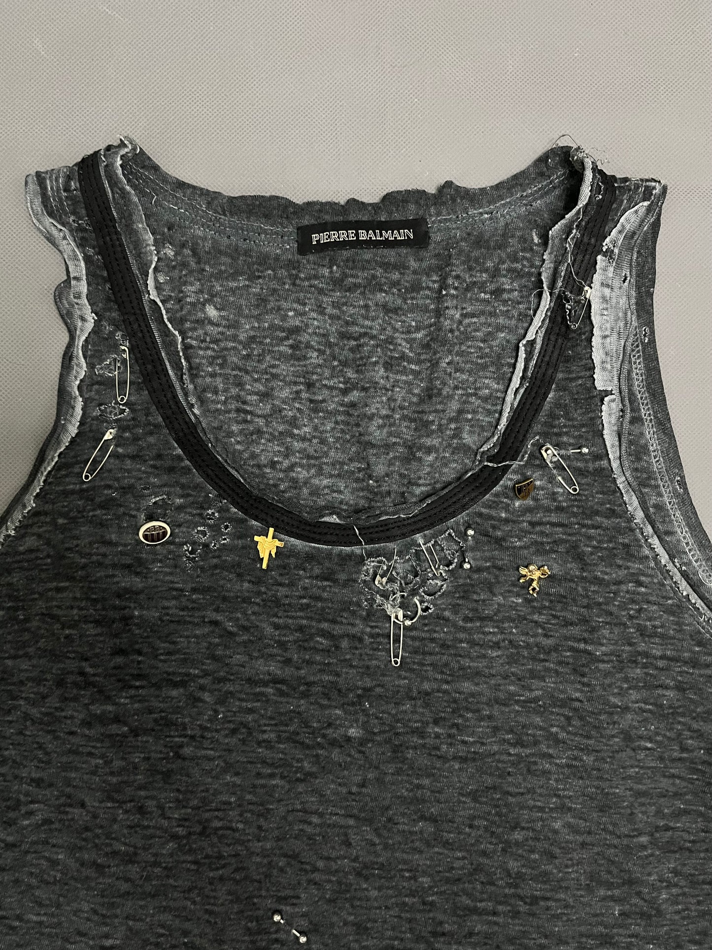 Pierre Balmain Pierced Tanktop