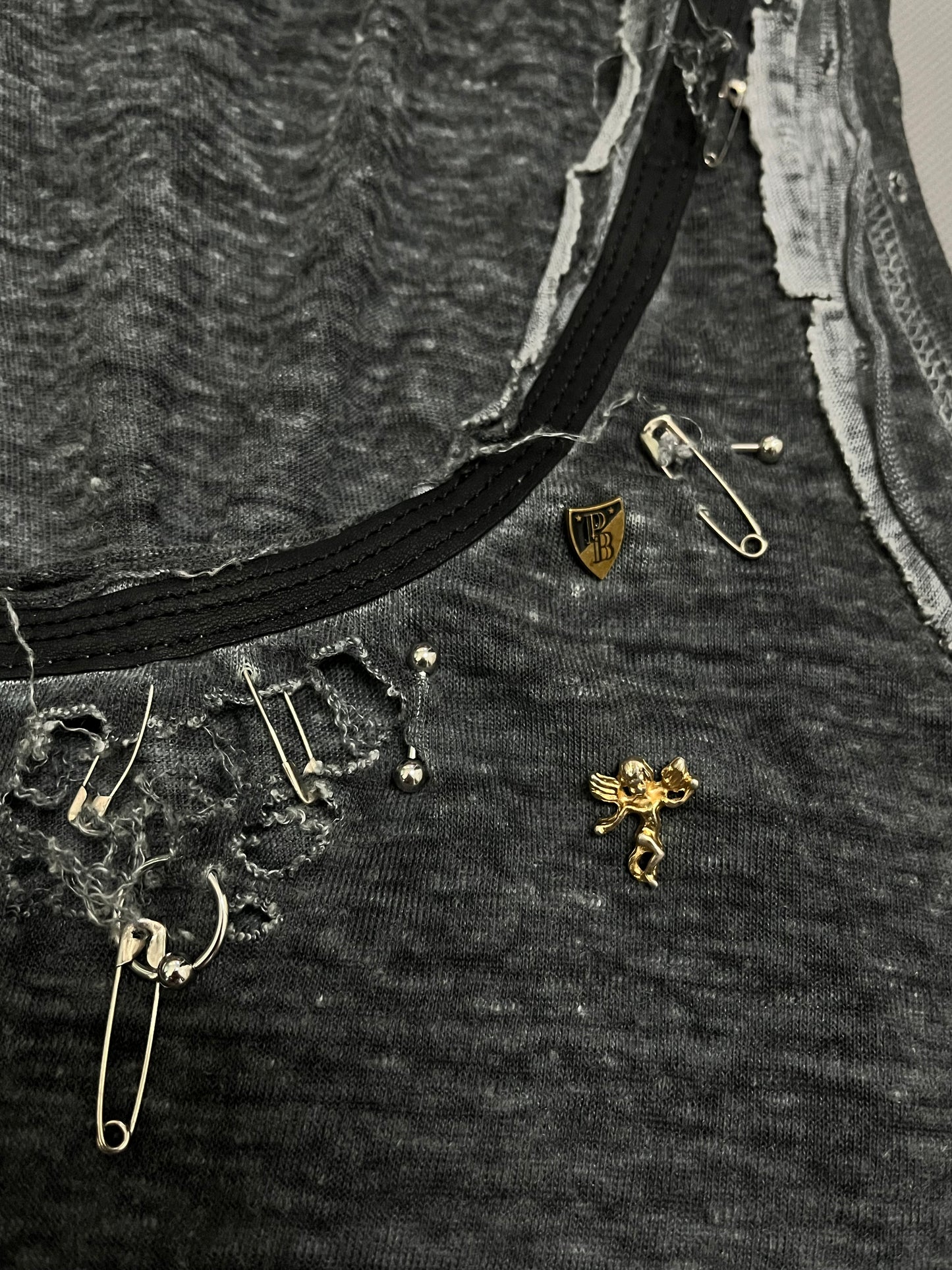 Pierre Balmain Pierced Tanktop