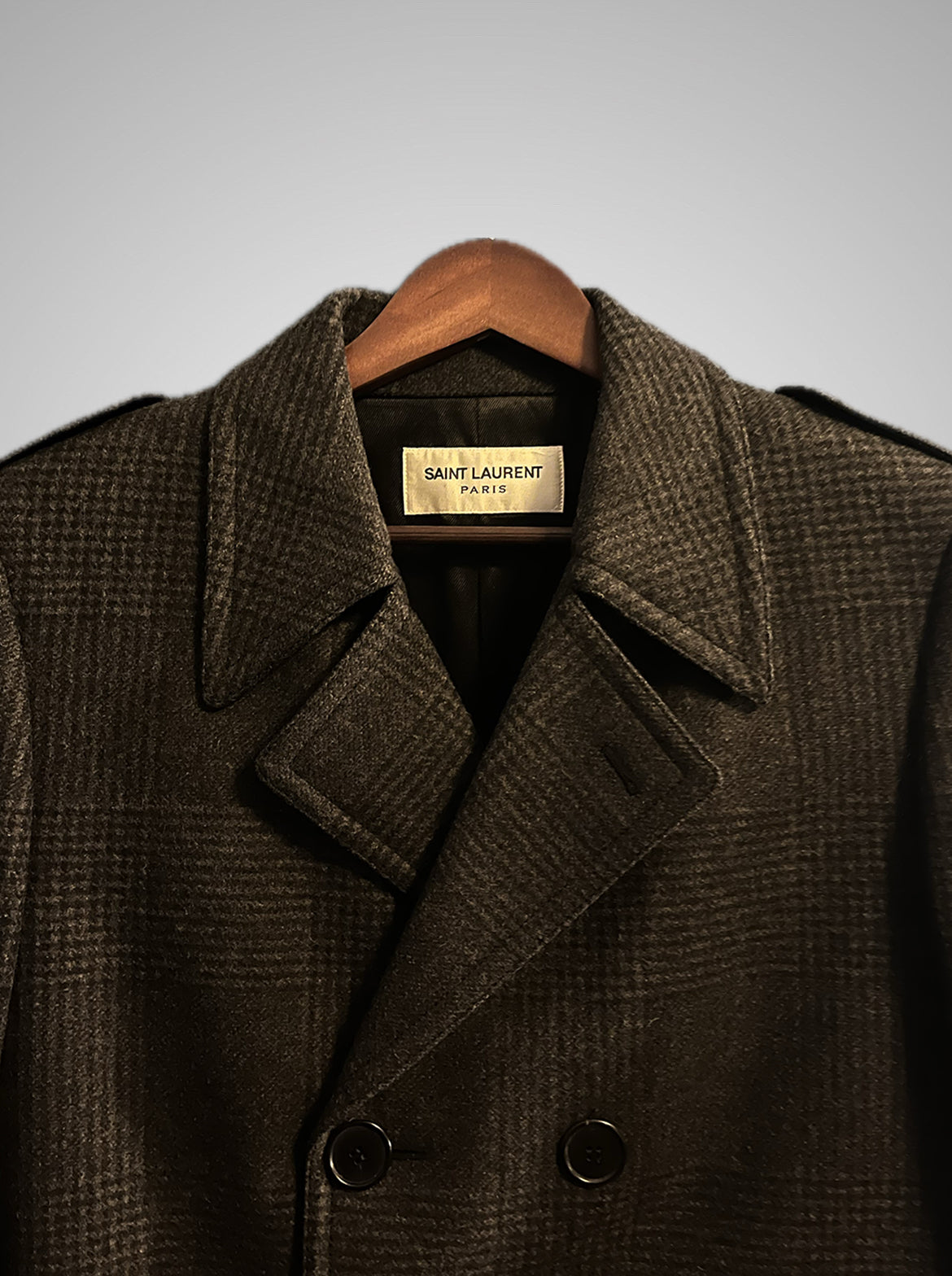 Saint Laurent Paris FW15 Coat