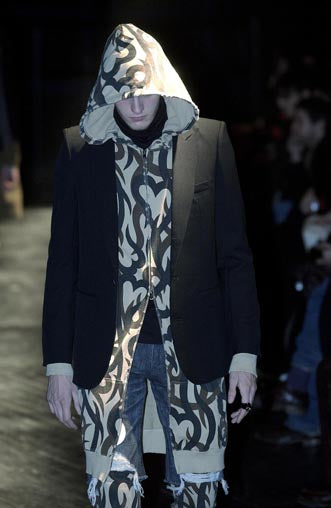 Number Nine AW04 Velvet Blazer