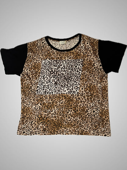 Saint Laurent Paris SS16 Baby Cat Tee