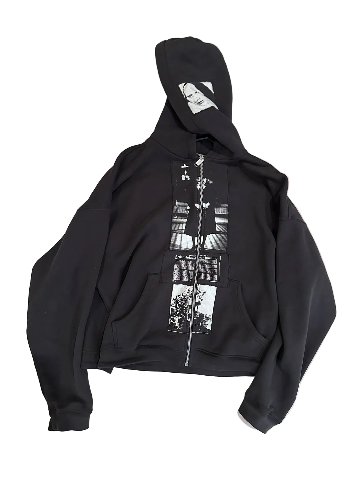 Enfants Riches Deprimes assemblage “artist defend” hoodie