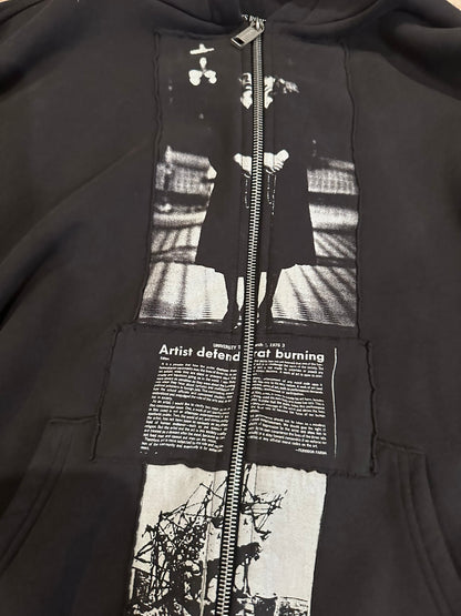 Enfants Riches Deprimes assemblage “artist defend” hoodie