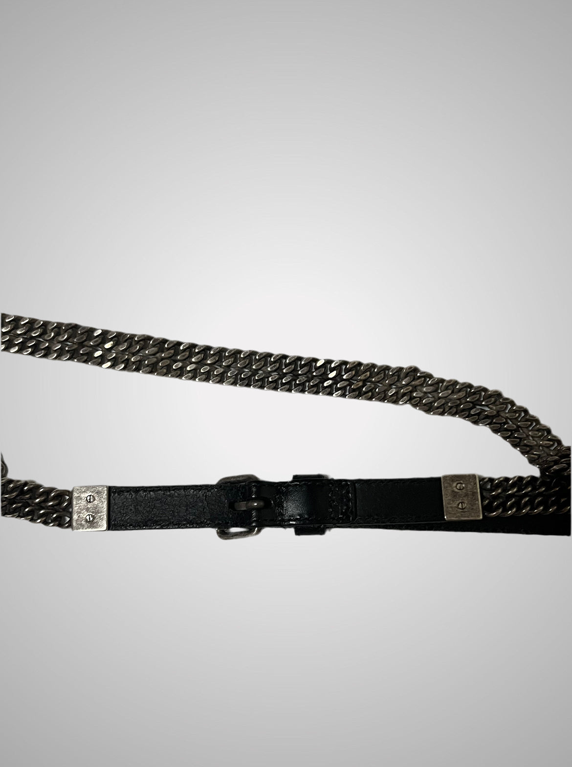 Saint Laurent Paris SS13 Chain Link Belt