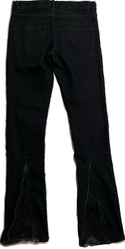 Yasuyuki Ishii Zipper Flare Denim