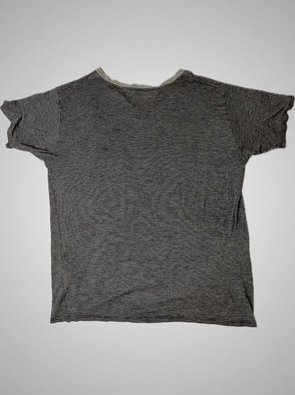 Saint Laurent Paris SS13 Rayon Striped V-neck