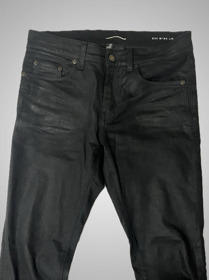 Saint Laurent SS20 Waxed D02 Denim
