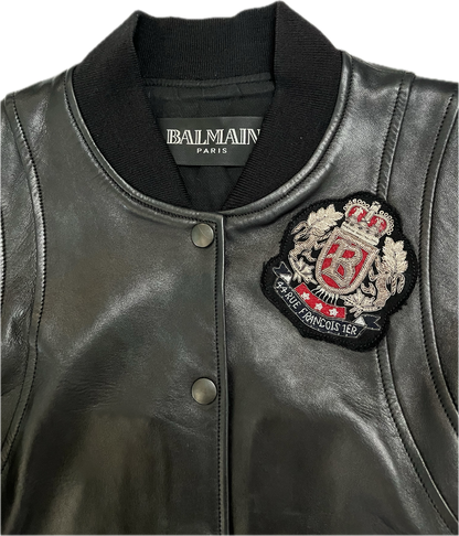 Balmain SS11 Teddy Leather Jacket
