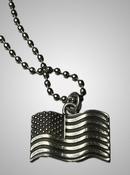 Chrome Hearts American Flag Pendant