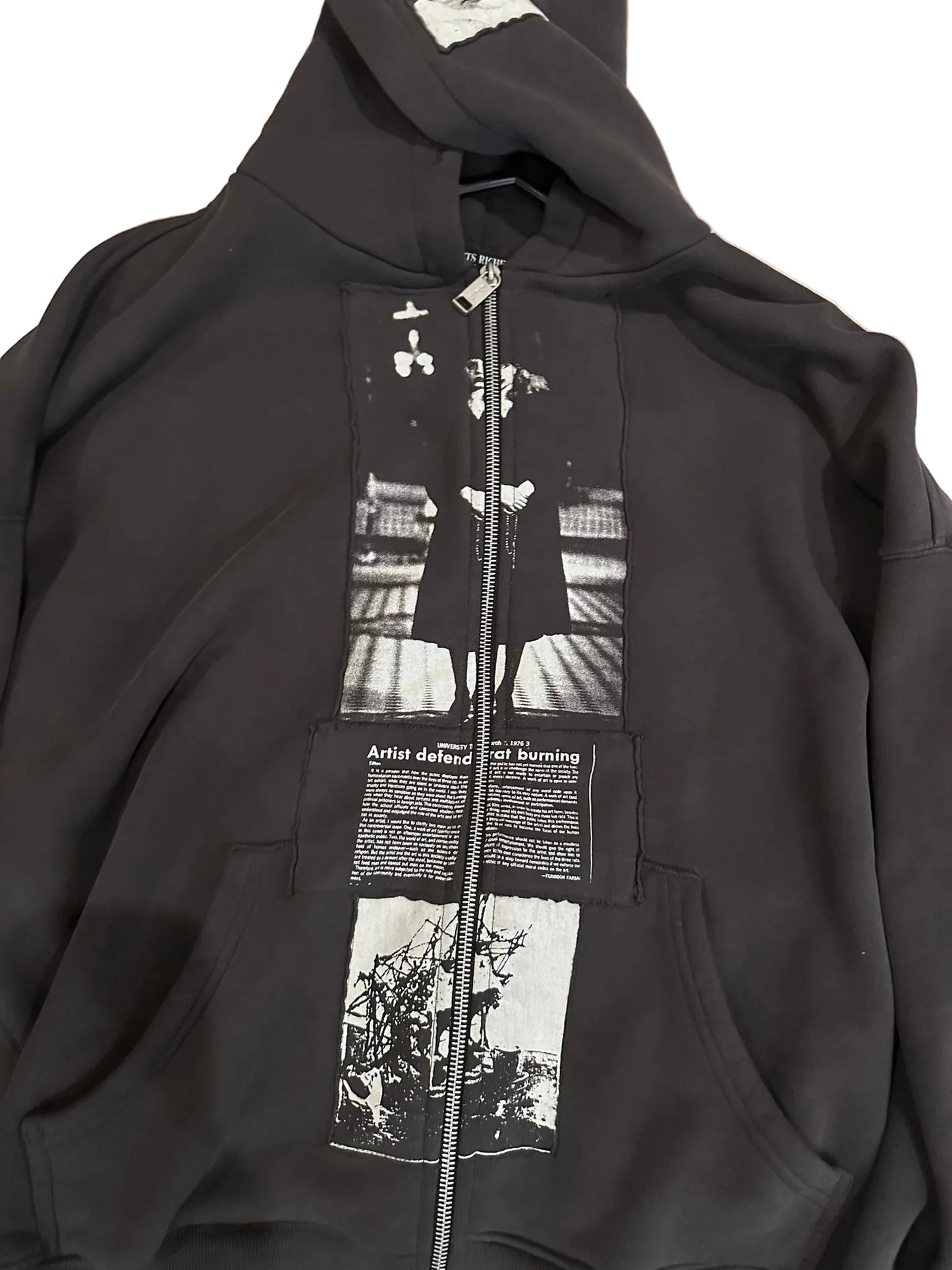 Enfants Riches Deprimes assemblage “artist defend” hoodie