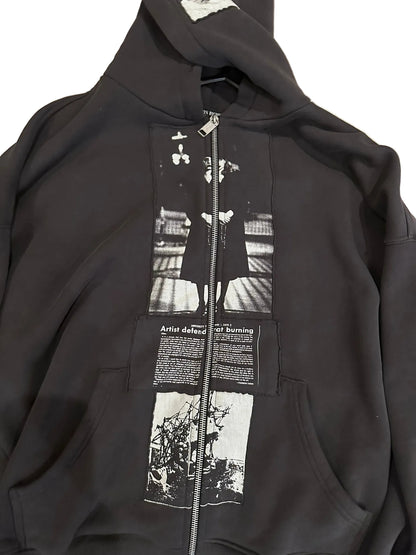 Enfants Riches Deprimes assemblage “artist defend” hoodie