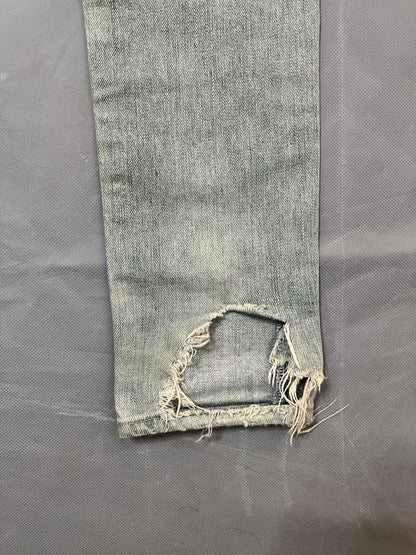 Saint Laurent Paris FW14 D01 Crash Denim