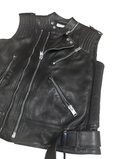 Saint Laurent Paris FW13 Leather Vest