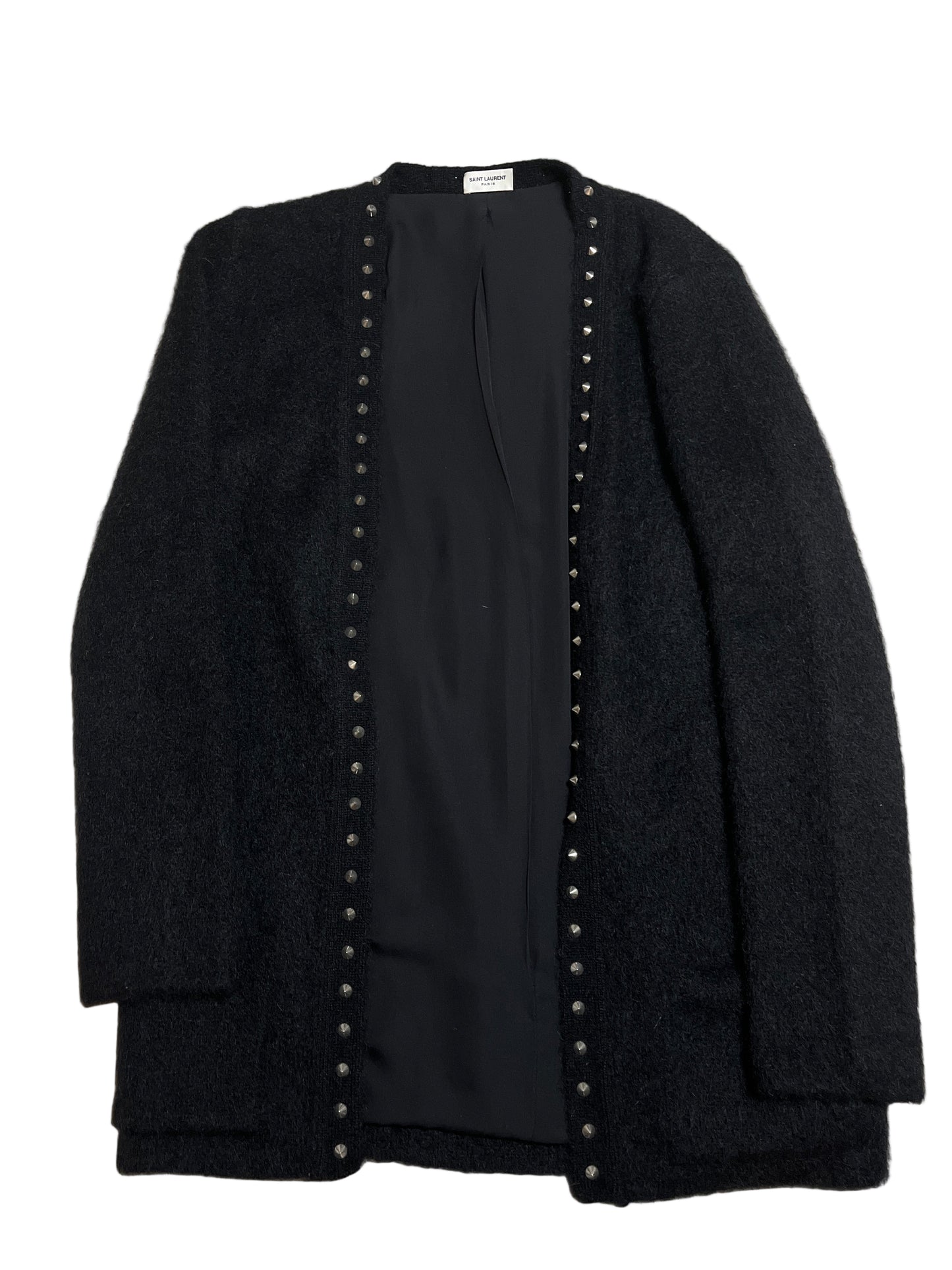 Saint Laurent Paris FW14 Mohair Cardigan