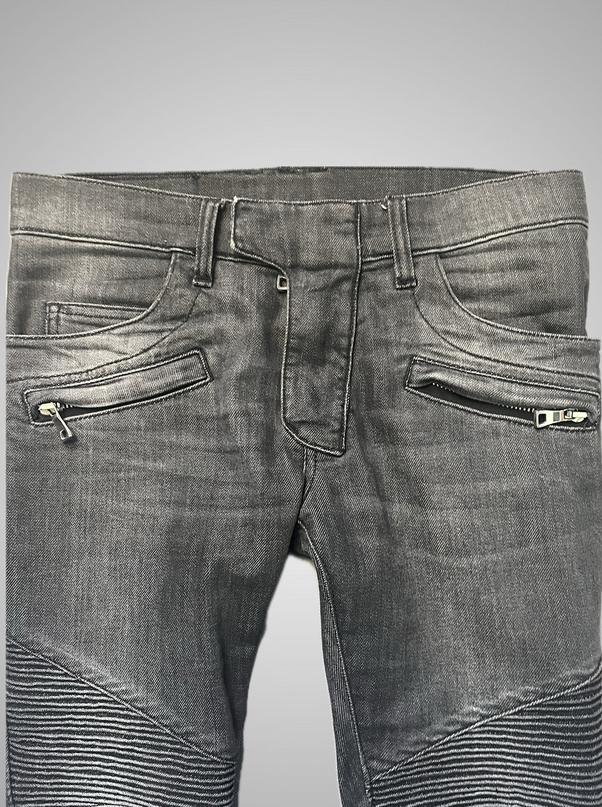 Balmain SS11 Motorcycle Jeans