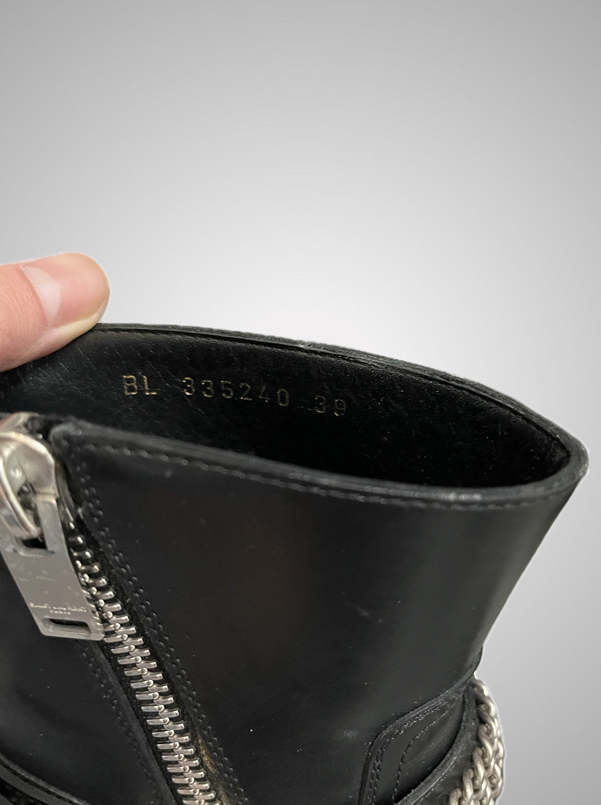 Saint Laurent Paris FW13 Exposed Zipper Wyatts