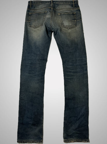 Dior Homme FW04 VOTC Rust Denim