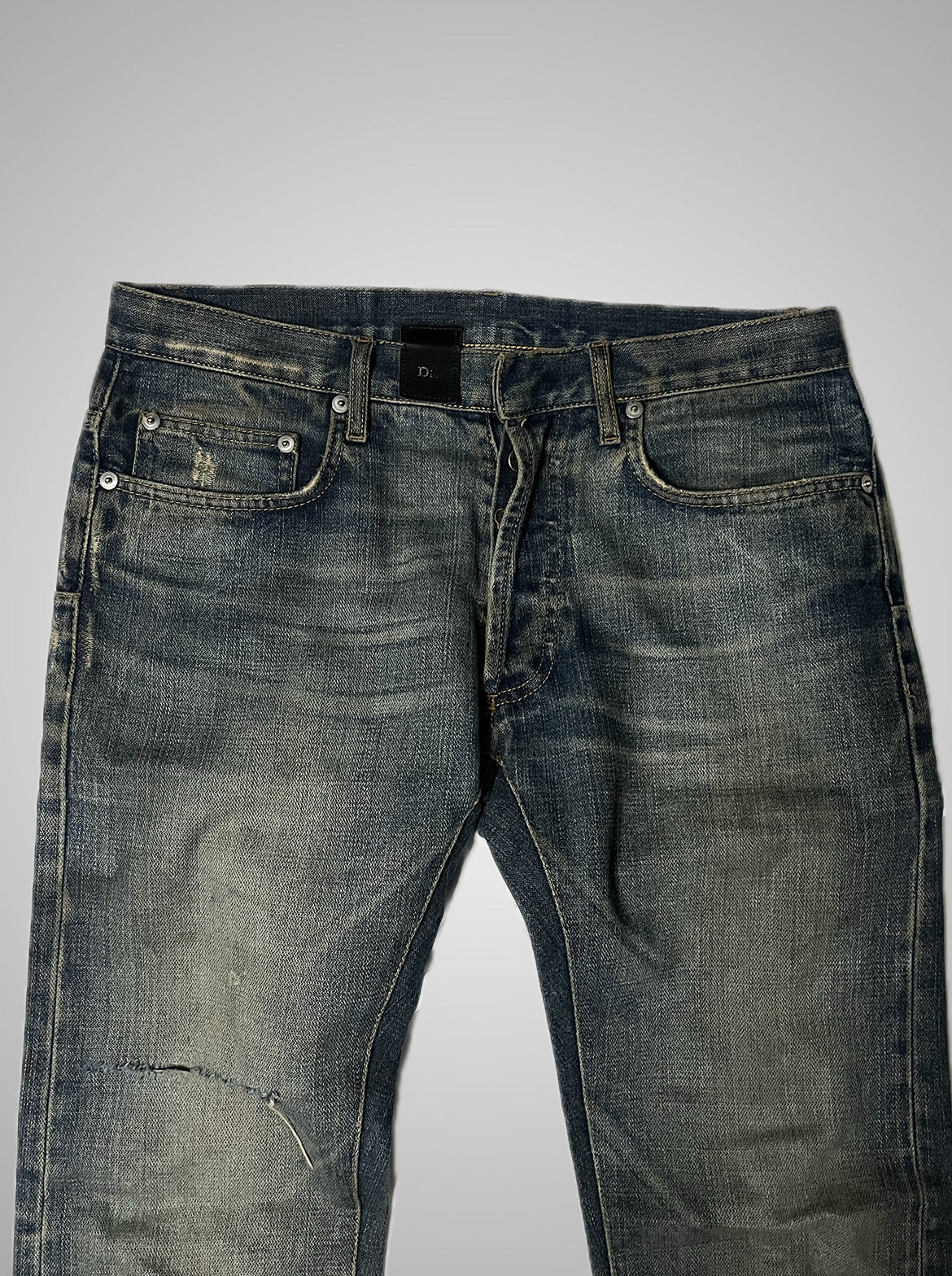 Dior Homme FW04 VOTC Rust Denim