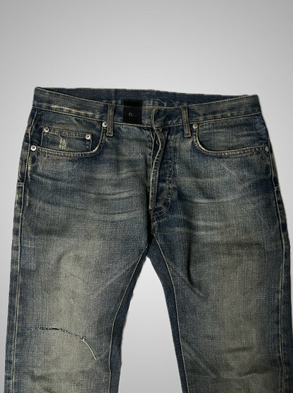 Dior Homme FW04 VOTC Rust Denim