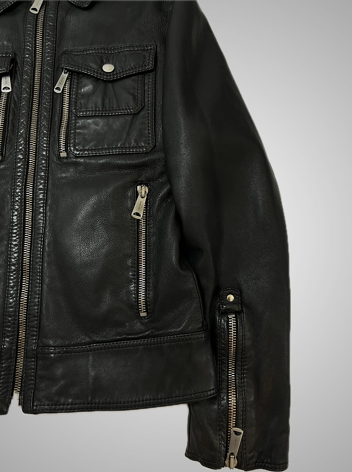 Dior Homme AW06 These Grey Days Leather Jacket