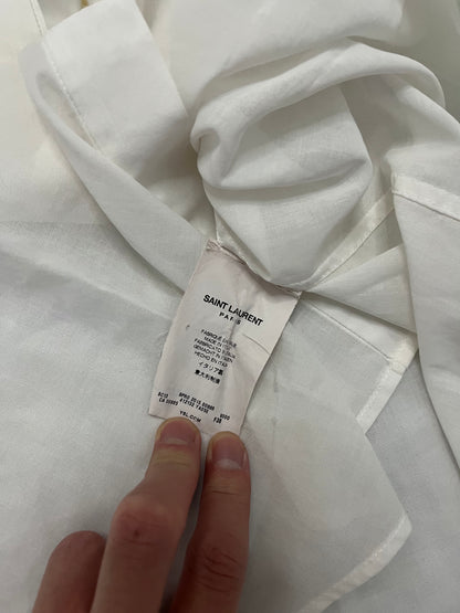 Saint Laurent Paris SS15 Tuxedo Shirt