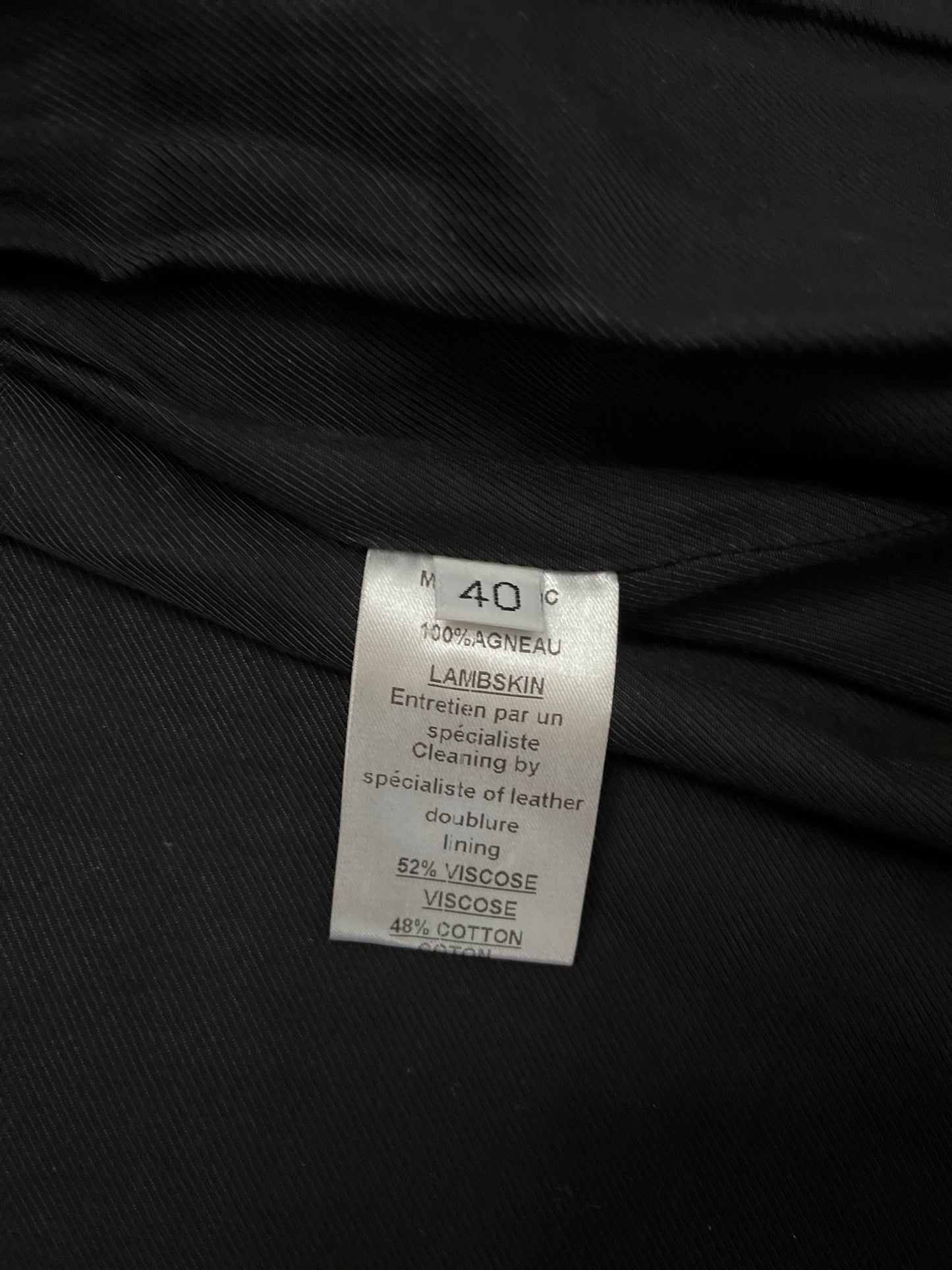 Balmain SS11 Teddy Leather Jacket